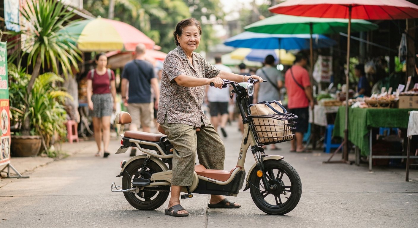 เลือก e-Bike ให้ผู้สูงอายุ 5 จุดต้องดู ขี่ง่าย ปลอดภัย
