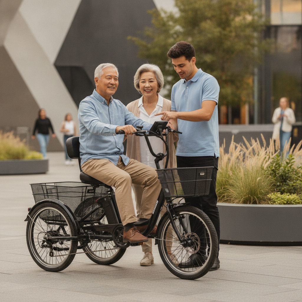 วิธีเลือกจักรยานไฟฟ้าผู้สูงอายุ ขี่ง่าย ปลอดภัย ไม่ล้ม - senior-ebike-safety-buying-guide