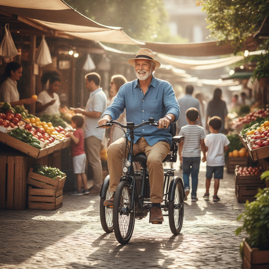 5 ทริกเลือกจักรยานไฟฟ้าให้ผู้สูงอายุ ขี่ง่าย ปลอดภัย ไม่ล้ม - senior-ebike-safety-buying-guide