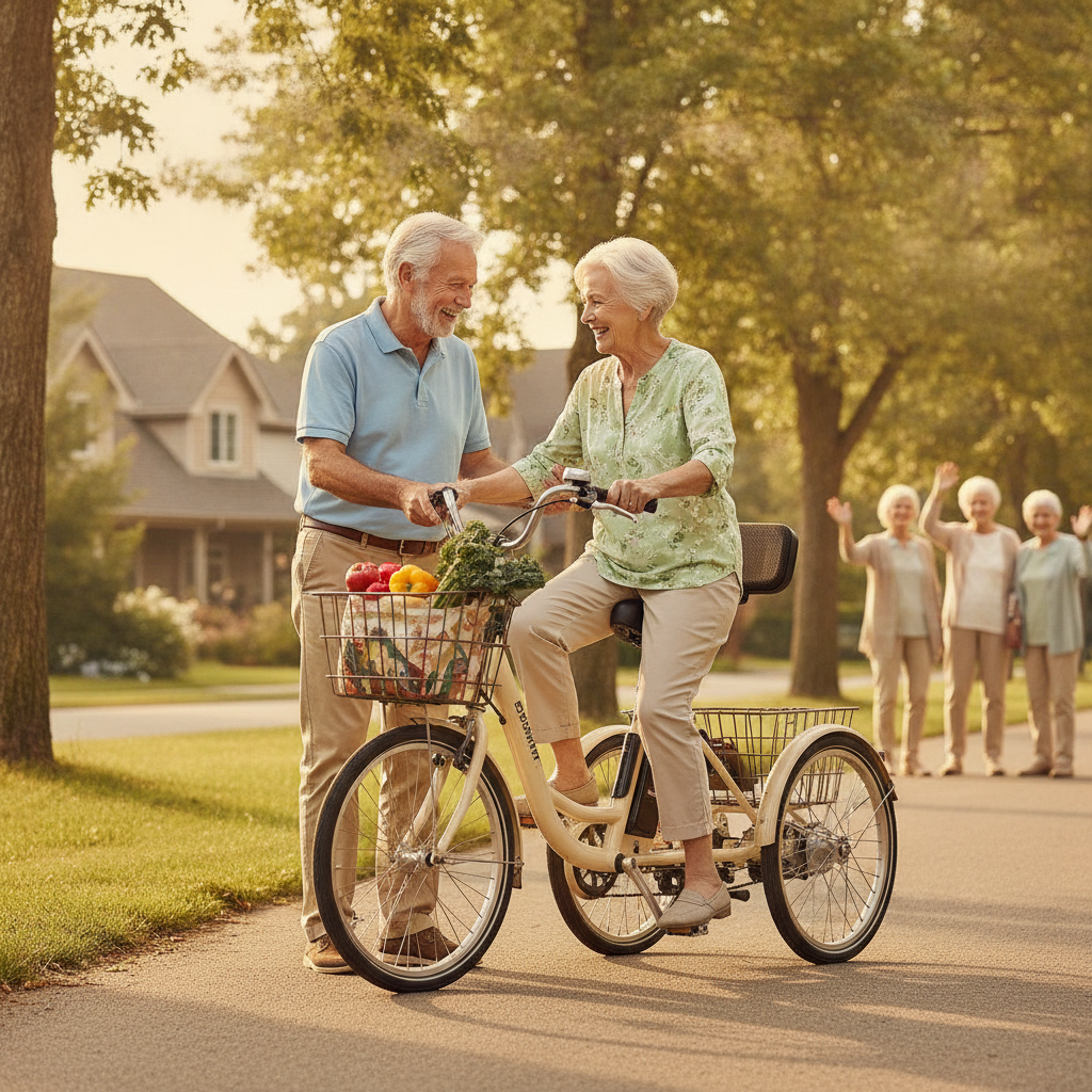 เลือก e-Bike ให้ผู้สูงอายุ ขี่ง่าย ทรงตัวดี ปลอดภัย ไม่ล้ม - senior-ebike-safety-buying-guide
