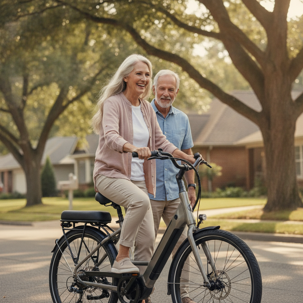 วิธีเลือก e-Bike ให้ผู้สูงอายุ ขี่ง่าย ปลอดภัย ไร้กังวล - senior-ebike-selection-safety-guide
