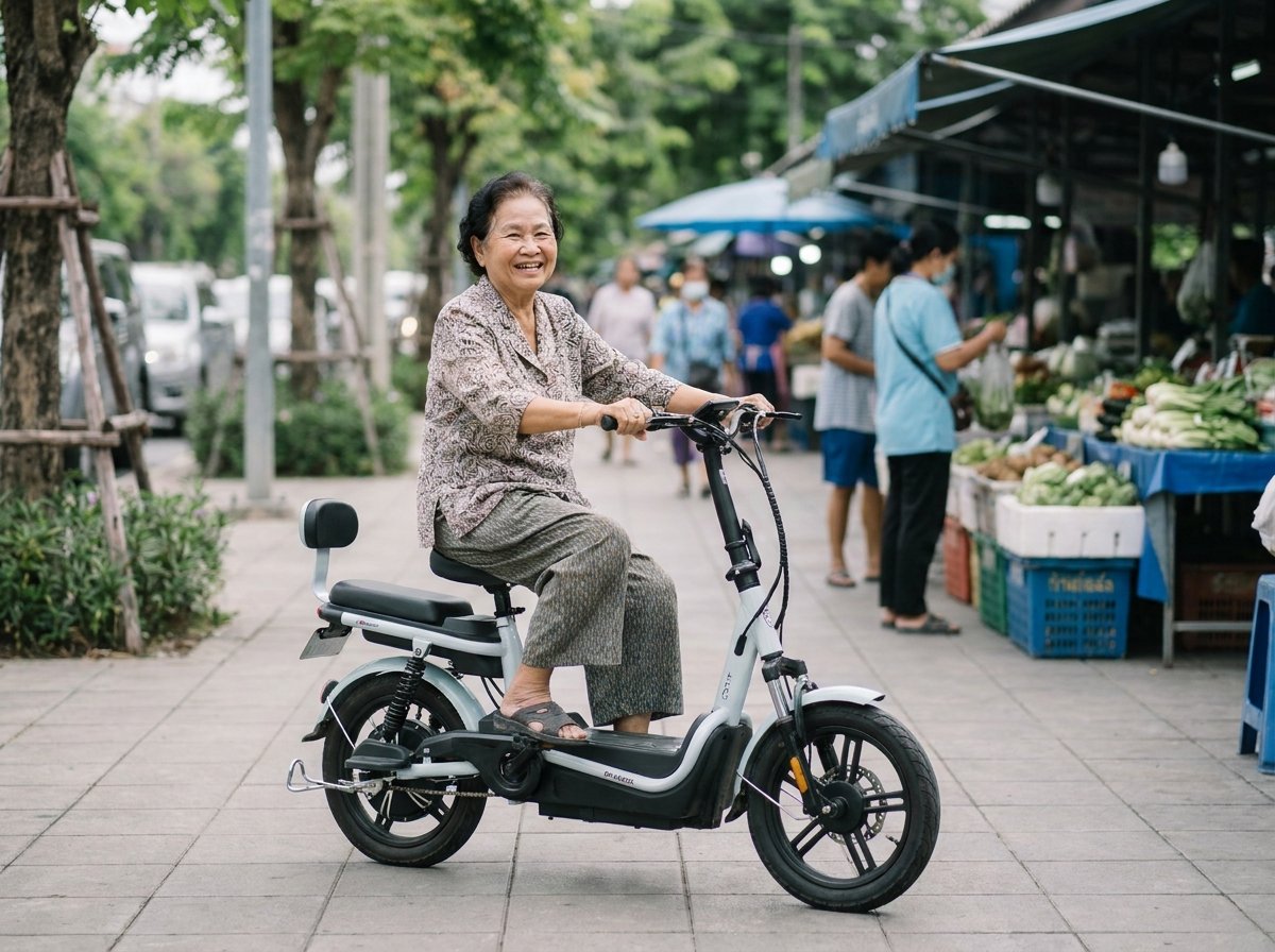วิธีเลือก e-Bike ให้ผู้สูงอายุ ขี่ง่าย ปลอดภัย ไร้กังวล