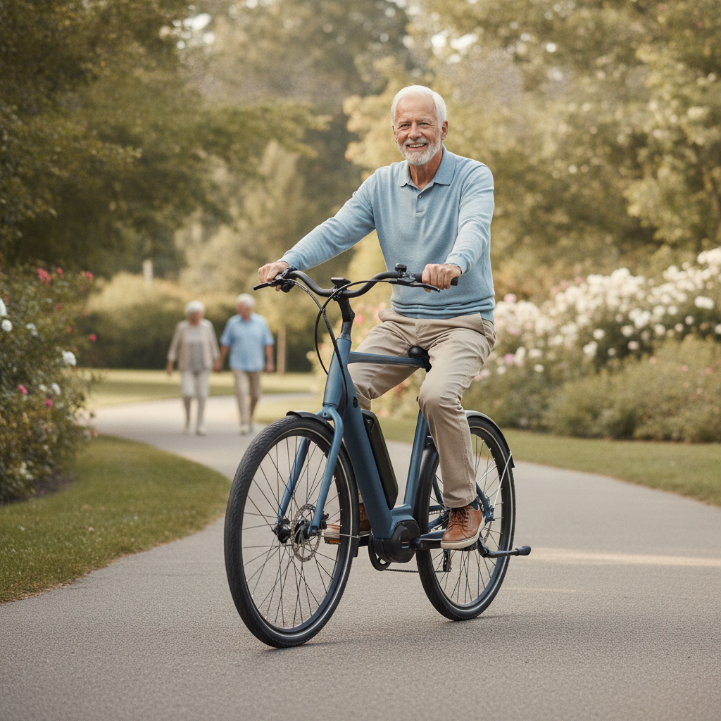 วิธีเลือกจักรยานไฟฟ้าให้ผู้สูงอายุ ขี่ง่าย ปลอดภัย ไม่ล้ม - seniors-ebike-buying-safety-guide