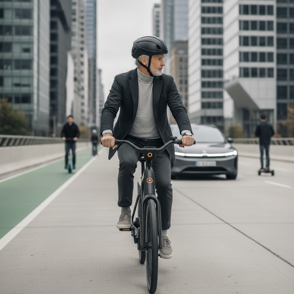 เทรนด์ Smart e-Bike 2027 ระบบ AI เตือนจุดบอด ขี่ปลอดภัยขึ้น - smart-ebike-ai-safety-trends