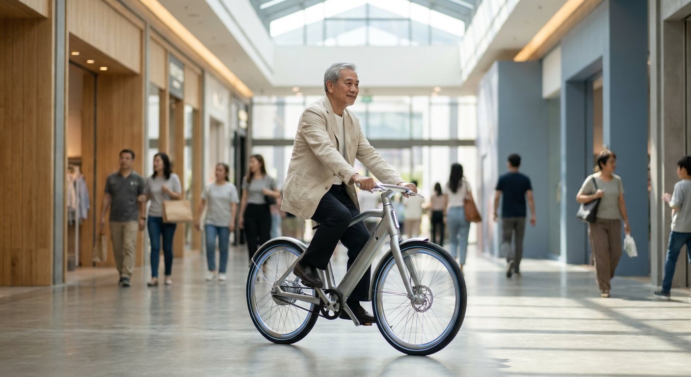 เทรนด์ e-Bike อัจฉริยะปี 2027 ระบบทรงตัวกันล้มเพื่อผู้สูงวัย