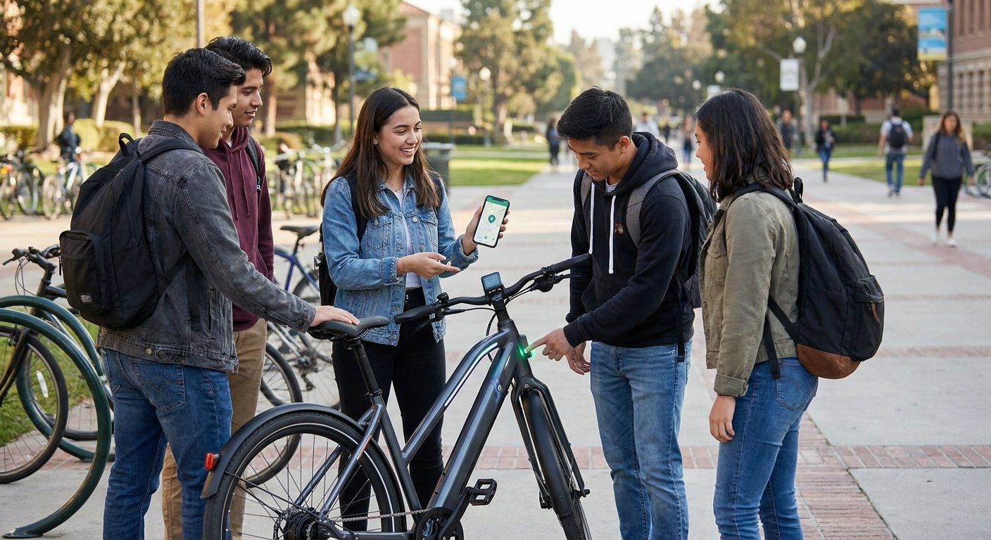 ส่องอนาคต Smart e-Bike ระบบกันขโมยอัจฉริยะ ล็อกผ่านมือถือ