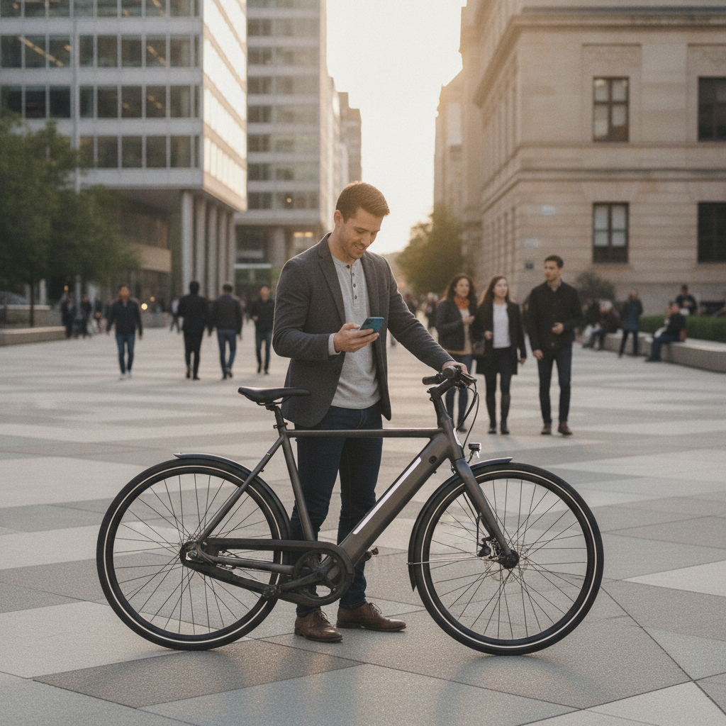 ส่องอนาคต Smart e-Bike ระบบกันขโมยอัจฉริยะ ล็อกผ่านมือถือ - smart-ebike-anti-theft-system