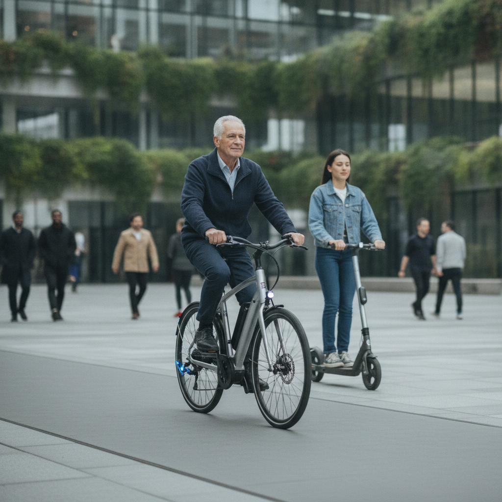 เทรนด์ E-Bike 2027 ชูระบบเซนเซอร์เตือนล้ม เบรกอัตโนมัติ - smart-ebike-fall-detection-trends