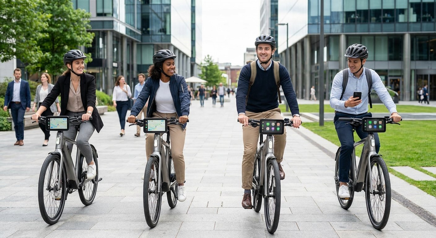 อนาคต Smart e-Bike ปี 2027 ล็อกผ่านแอป มี GPS กันขโมย