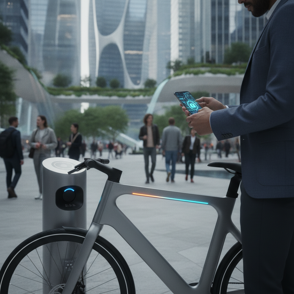 อนาคต Smart e-Bike ปี 2027 ล็อกผ่านแอป มี GPS กันขโมย - smart-ebike-gps-anti-theft-tech