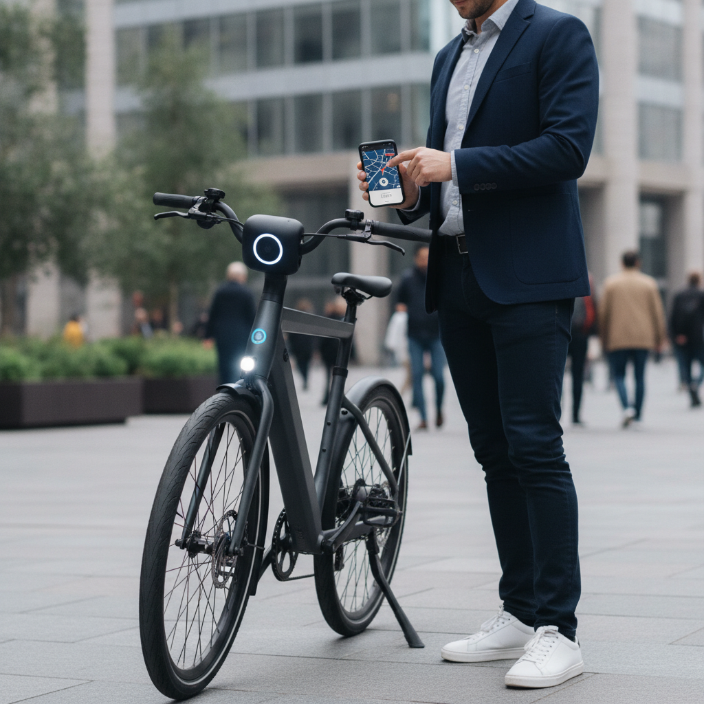 เทรนด์ e-Bike อัจฉริยะ เช็ก GPS ล็อกกันขโมยผ่านมือถือ - smart-ebike-gps-anti-theft-trend