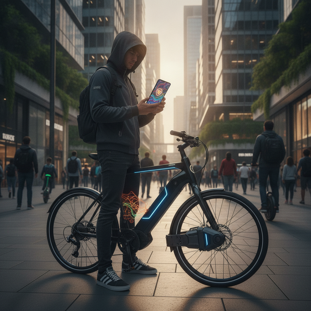 เจาะเทรนด์ Smart E-Bike ปี 2027 ระบบ GPS กันขโมยผ่านมือถือ - smart-ebike-gps-anti-theft-trends