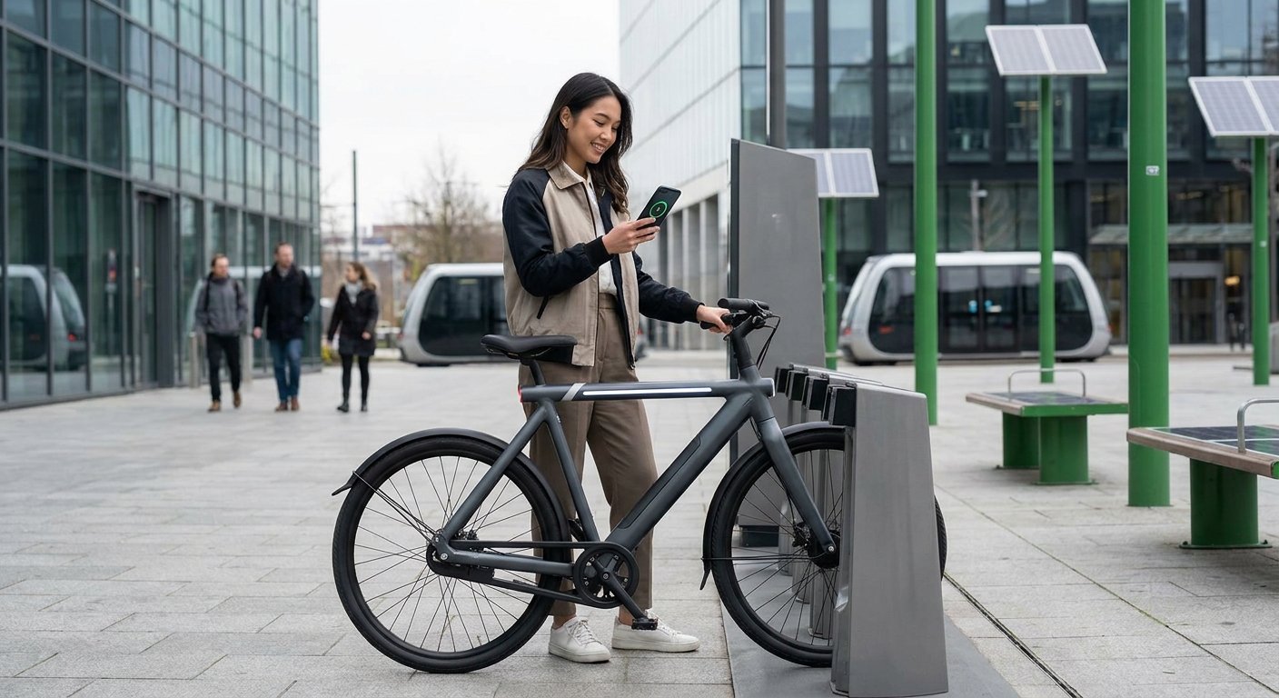 เทรนด์ Smart e-Bike ปี 2027 ล็อกผ่านมือถือ สแกนกันขโมย