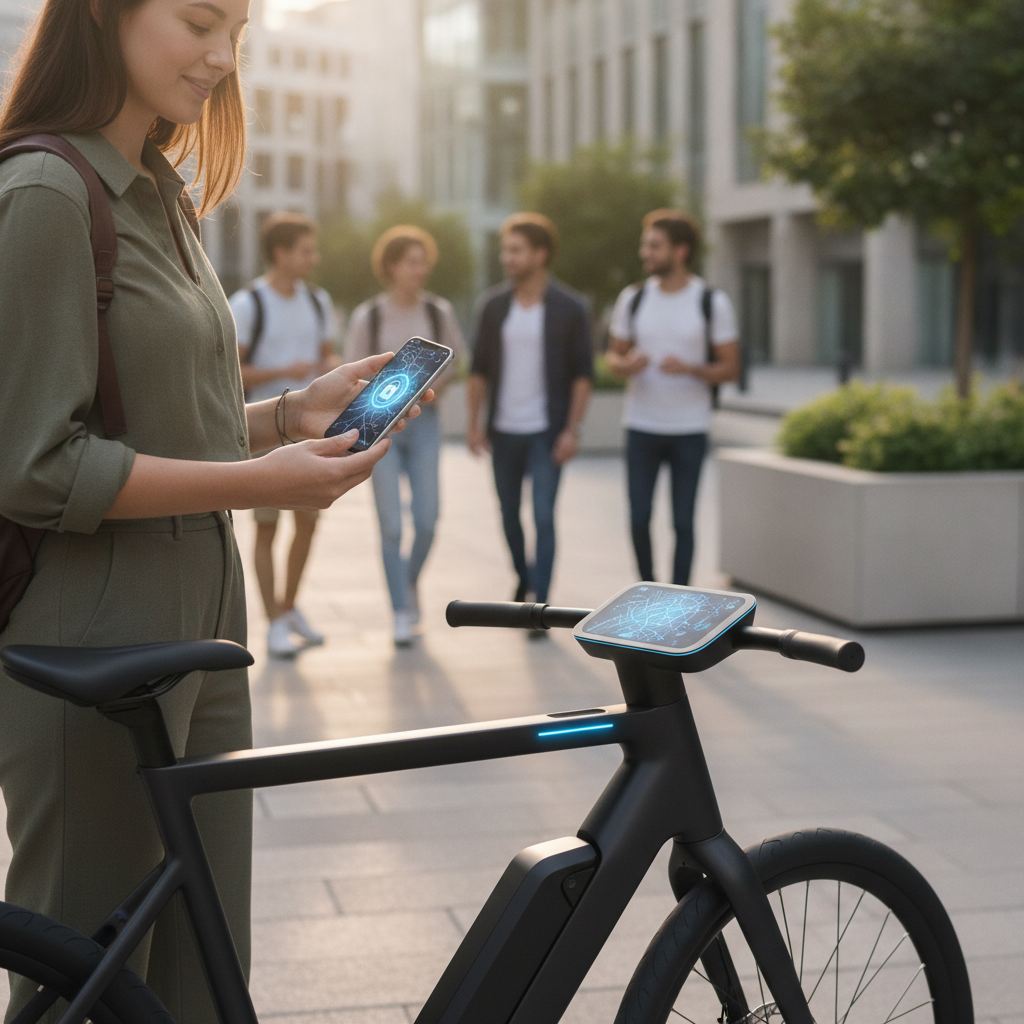 เทรนด์ Smart e-Bike ปี 2027 ล็อกผ่านมือถือ สแกนกันขโมย - smart-ebike-iot-anti-theft