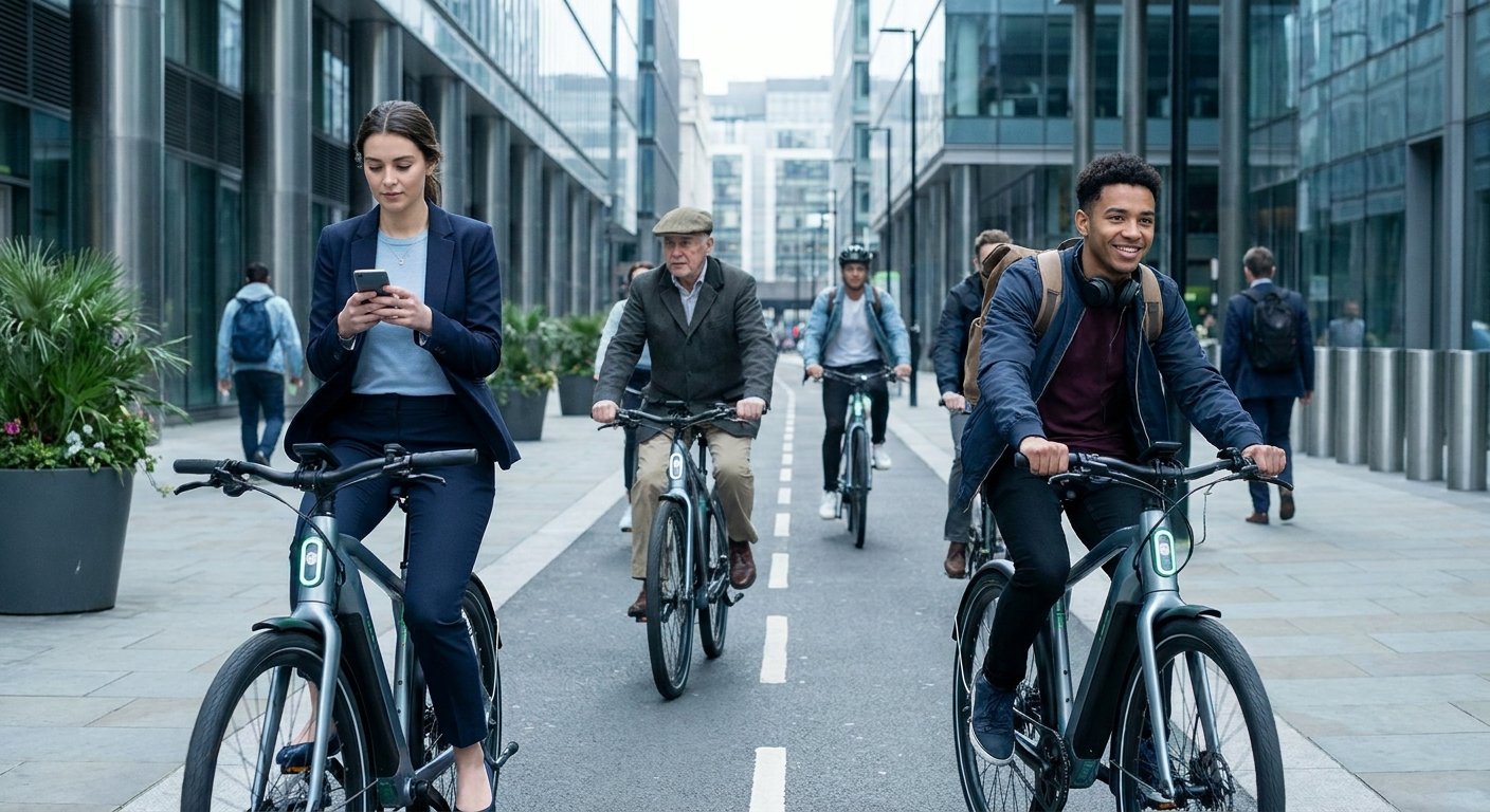 เทรนด์ Smart e-Bike ปี 2027 ระบบ IoT สั่งล็อกรถตัดไฟผ่านแอป