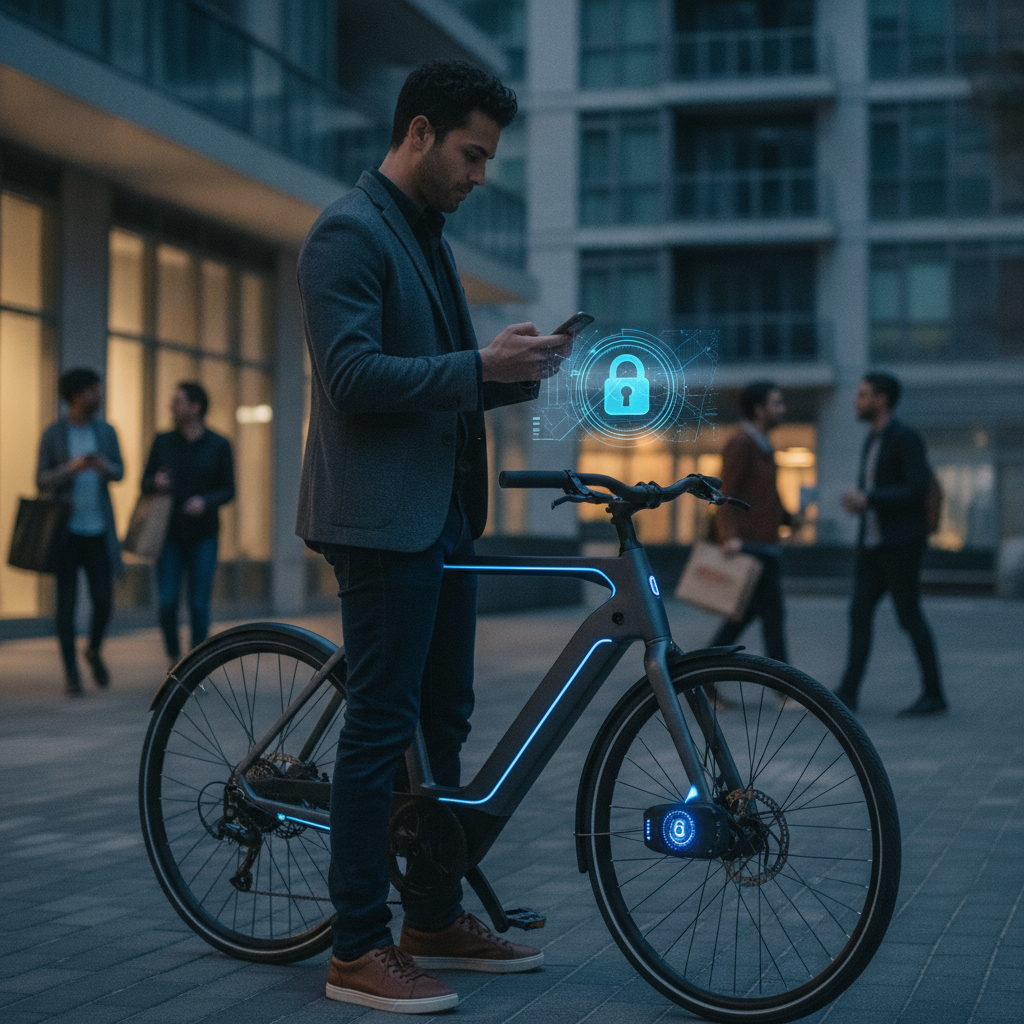 เทรนด์ e-Bike อัจฉริยะ 2027 ล็อกกันขโมย แจ้งเตือนผ่านมือถือ - smart-ebike-iot-trends-2027