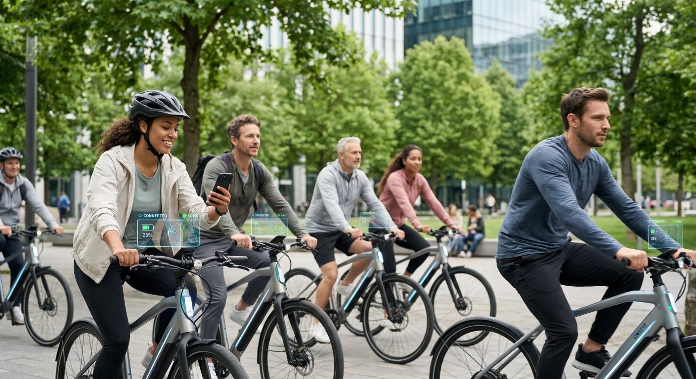 ส่องเทรนด์ Smart E-Bike 2027 เชื่อมต่อมือถือ ปลอดภัยไร้กังวล