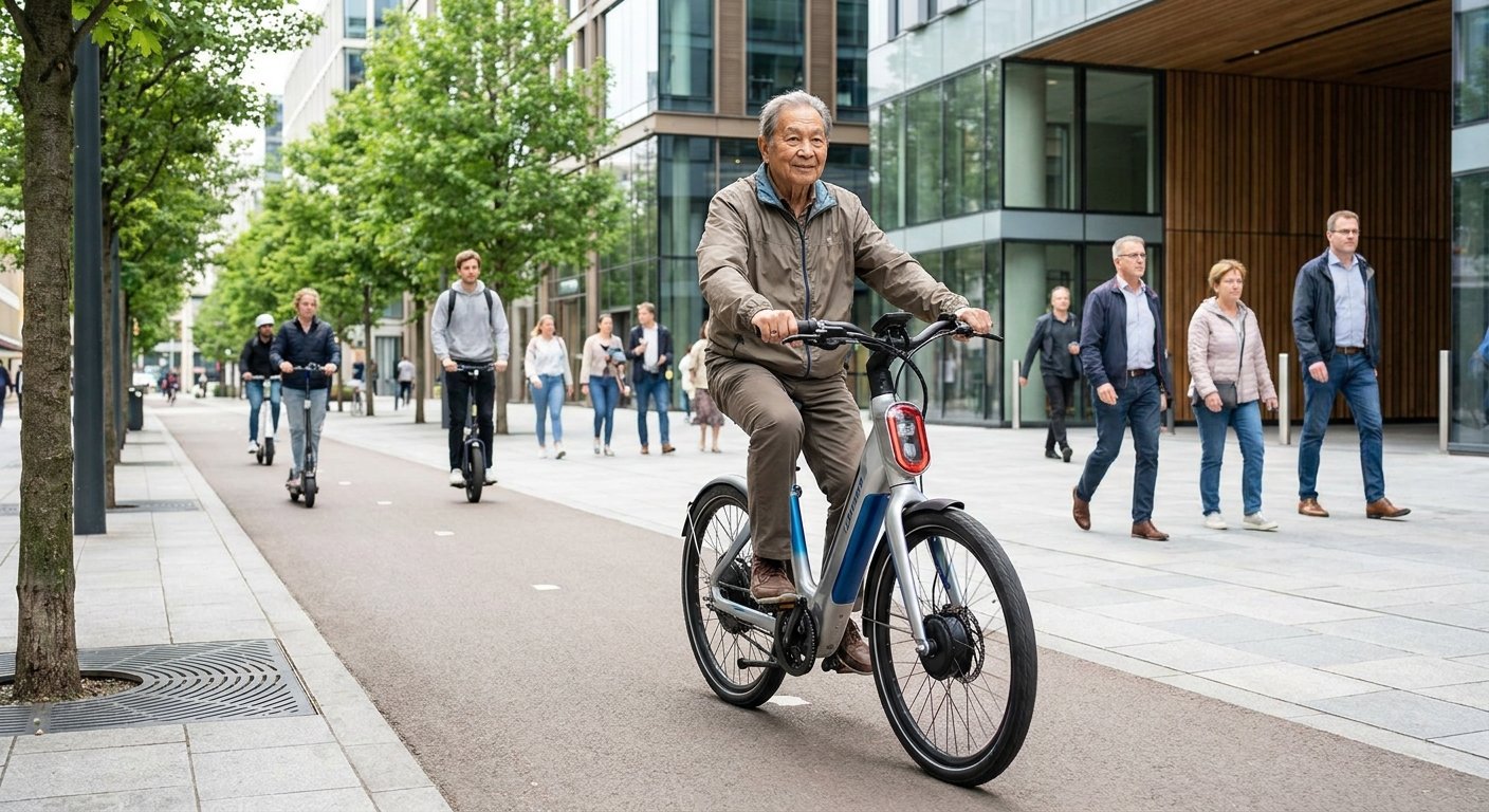เทรนด์ e-Bike 2027 ระบบช่วยทรงตัวอัจฉริยะ ปลอดภัยทุกวัย