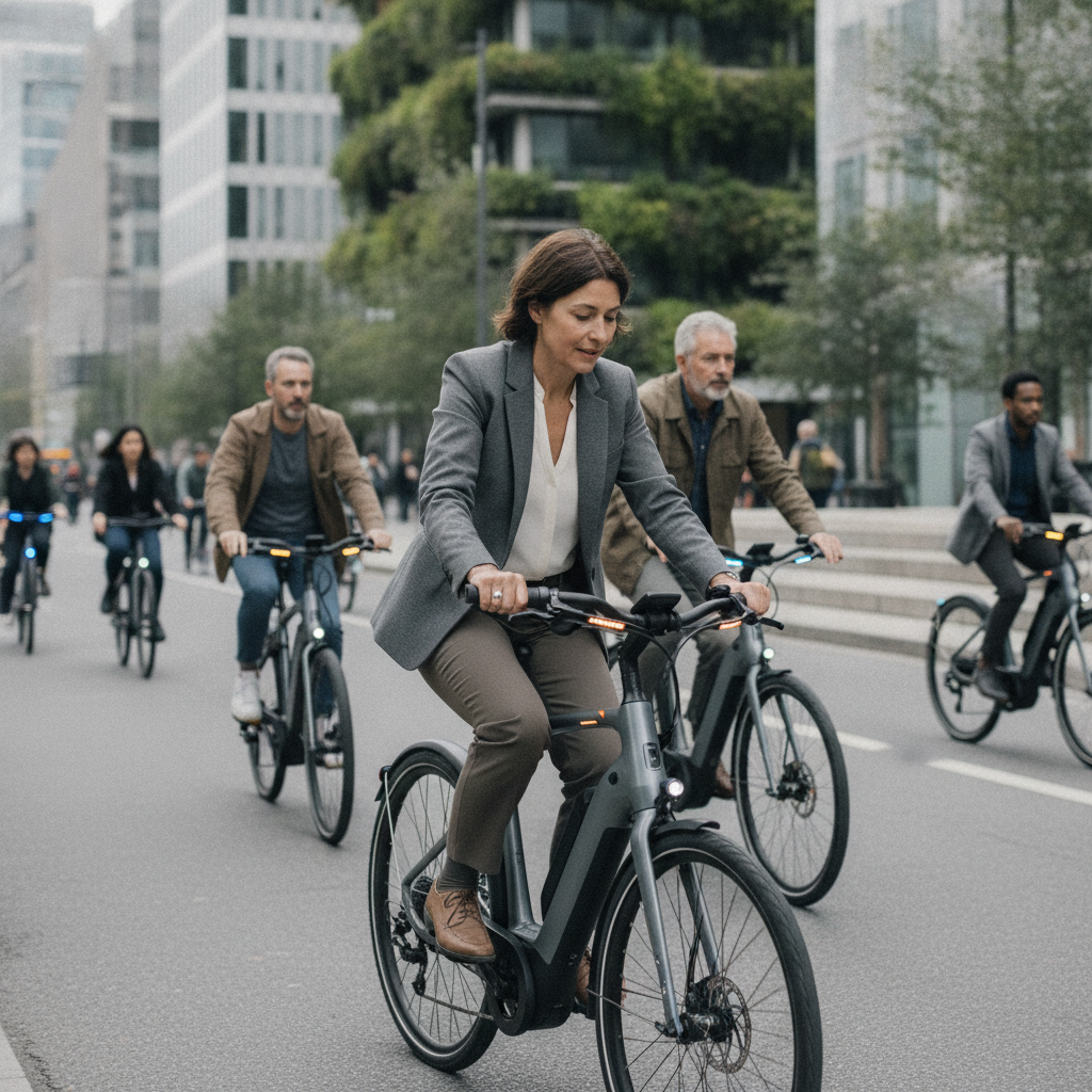 เทรนด์ Smart E-Bike ยุคใหม่ ระบบปลอดภัยอัจฉริยะปี 2027 - smart-ebike-safety-trends-2027