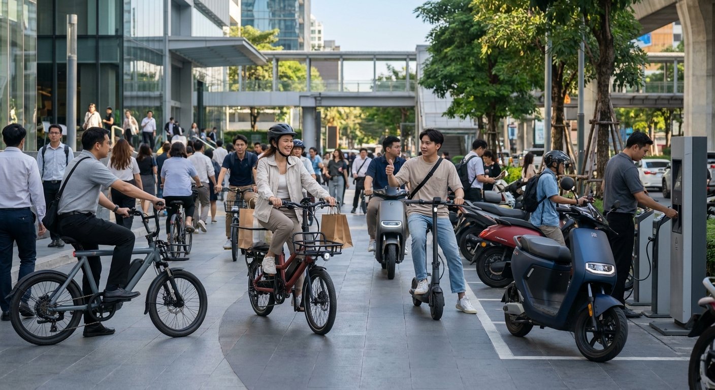 ส่องเทรนด์จักรยานไฟฟ้า 2027 แบตเตอรี่โซเดียม ชาร์จไว ปลอดภัย