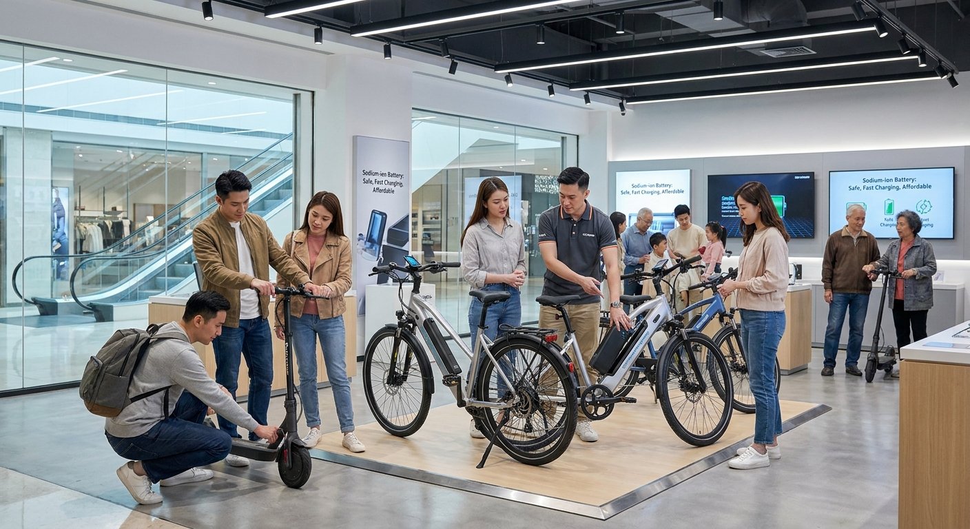 ส่องเทรนด์แบตเตอรี่โซเดียม E-Bike ปลอดภัย ชาร์จไว ราคาถูกลง