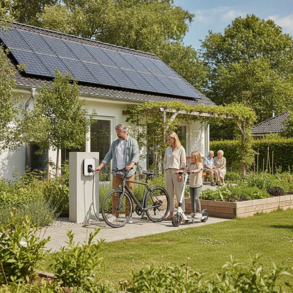 เทรนด์ e-Bike พลังงานโซลาร์ นวัตกรรมขี่ฟรีค่าไฟ 0 บาท - solar-powered-ebike-future-trends