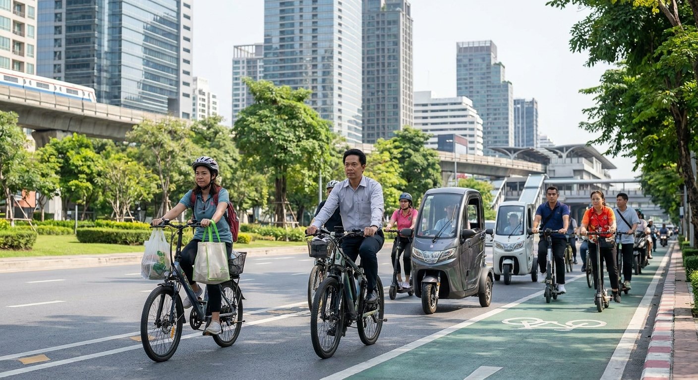 จับตานโยบายหนุน E-Bike ไทย ปลดล็อกการเดินทางประหยัดพลังงาน