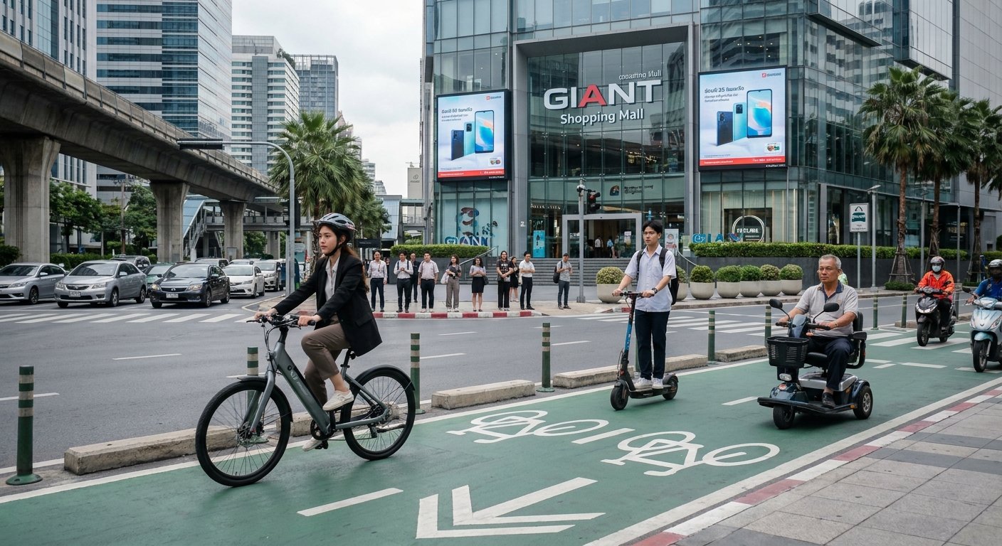 จับตานโยบายเลน E-Bike ในไทย เทรนด์เดินทางระยะสั้นปี 2027