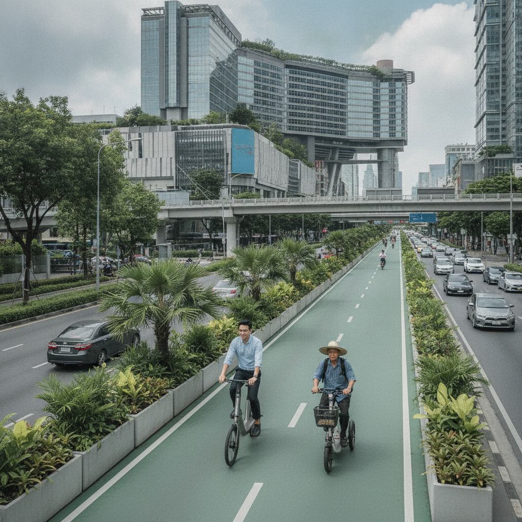 จับตานโยบายเลน E-Bike ในไทย เทรนด์เดินทางระยะสั้นปี 2027 - thailand-ebike-lane-policy-trends