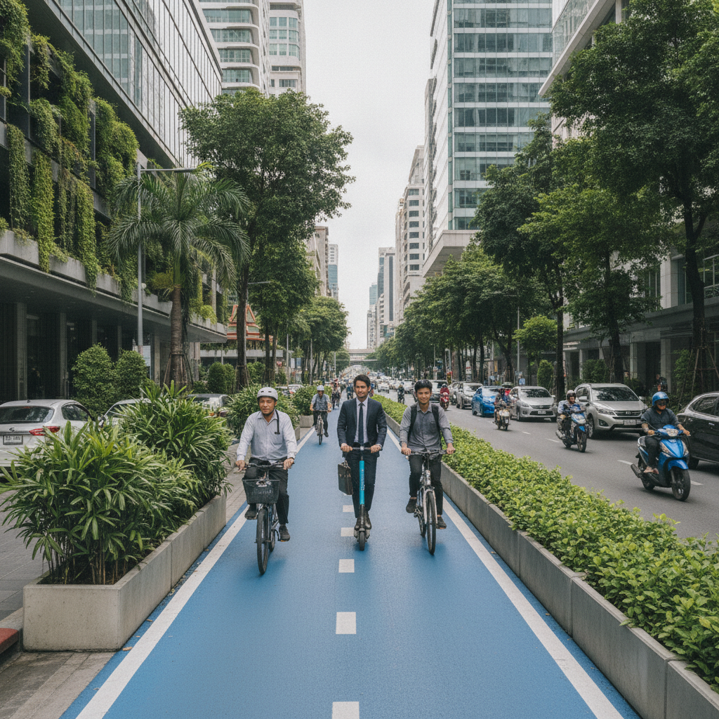 อัปเดตกฎหมายจักรยานไฟฟ้าไทย 2570 ขี่อย่างไรให้ปลอดภัยถูกระเบียบ - thailand-ebike-micro-mobility-regulations-2027