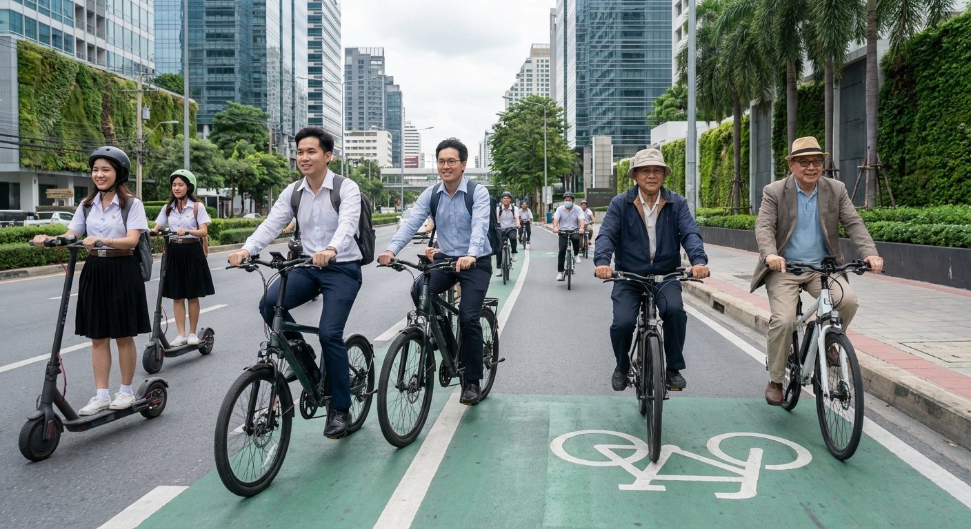 ทิศทางกฎหมายจักรยานไฟฟ้าไทย คาดเริ่มจัดระเบียบปี 2570