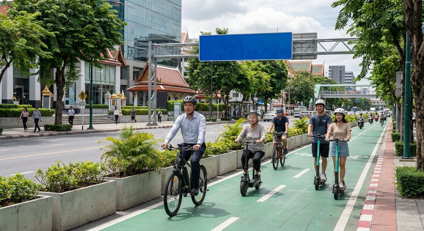 อัปเดตกฎหมายจักรยานไฟฟ้าในไทย ขี่ทางไหนปลอดภัย ไม่ผิดกฎ