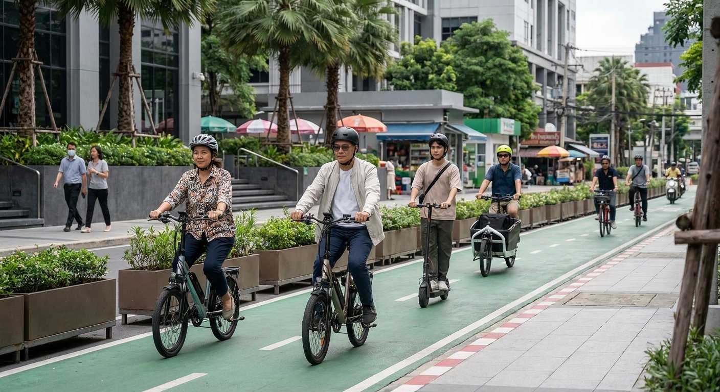 จับตากฎหมาย e-Bike ไทยปี 2027 สรุปชัดวิ่งเลนไหนถูกกฎหมาย