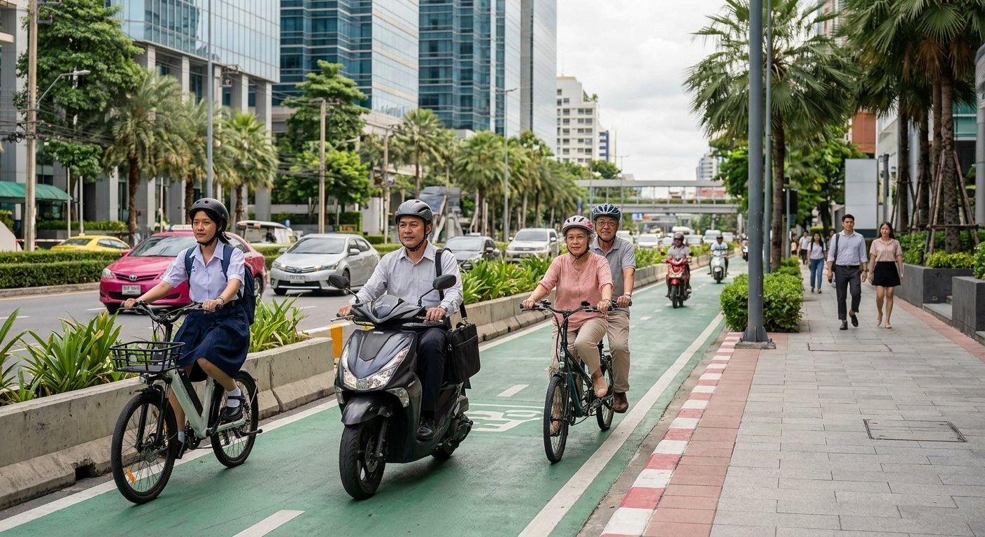 กฎหมายจักรยานไฟฟ้า 2026 สรุปชัดขี่ถนนไหนได้ ไม่โดนปรับ