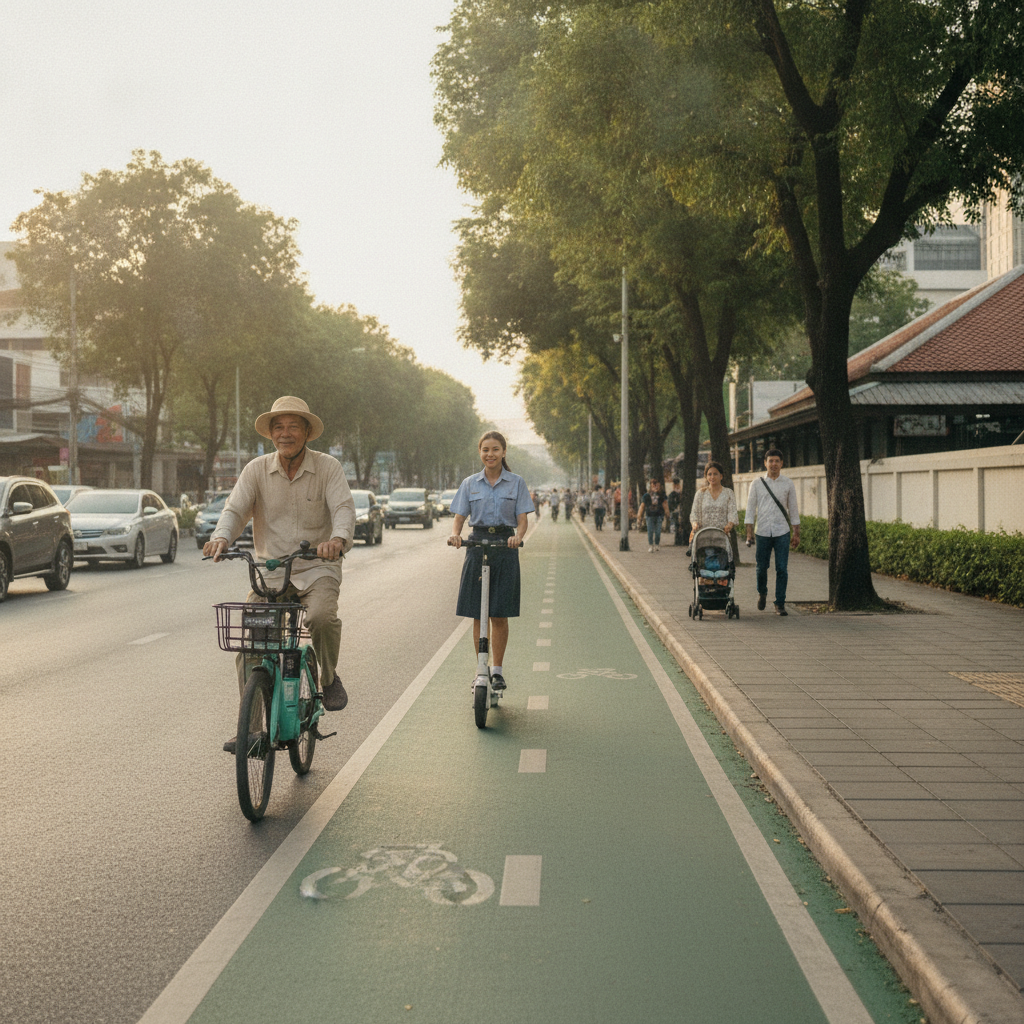 กฎหมายจักรยานไฟฟ้า 2026 สรุปชัดขี่ถนนไหนได้ ไม่โดนปรับ - thailand-ebike-traffic-laws-guide