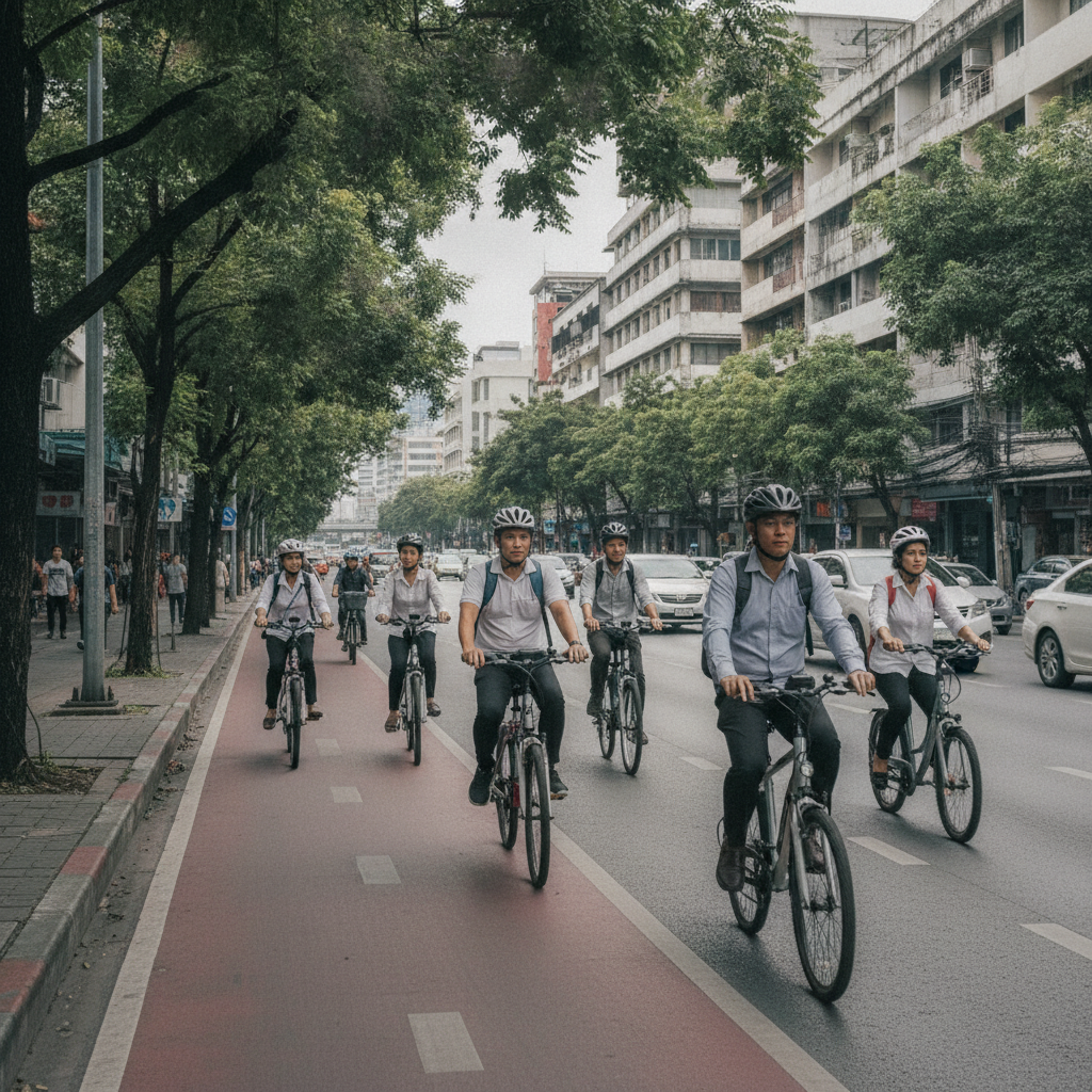 ส่องร่างกฎหมาย E-Bike วิ่งเลนไหน ปลอดภัย ถูกกฎจราจร - thailand-ebike-traffic-regulations