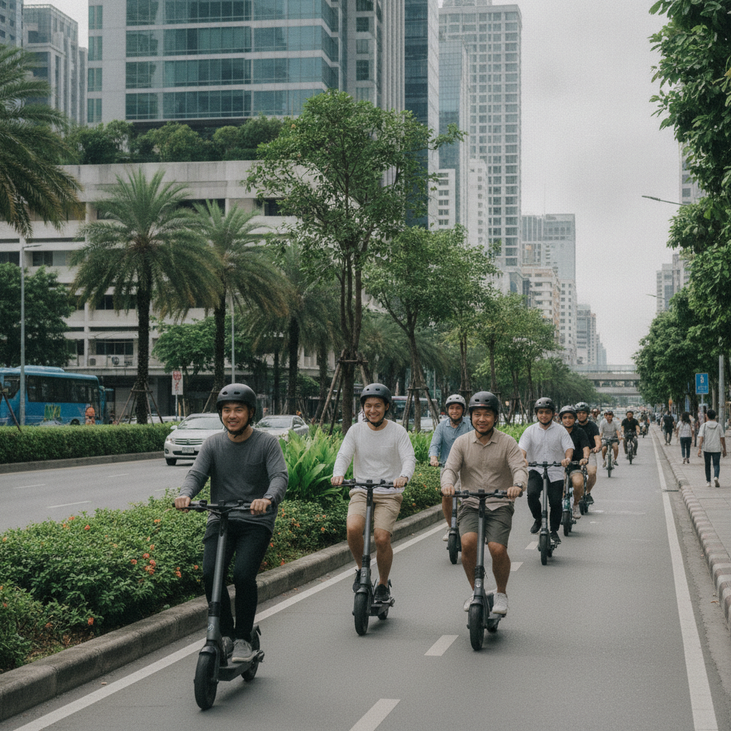 กฎหมายสกู๊ตเตอร์ไฟฟ้าในไทย อัปเดตล่าสุด ขี่อย่างไรไม่ผิดกฎ - thailand-electric-scooter-law-updates