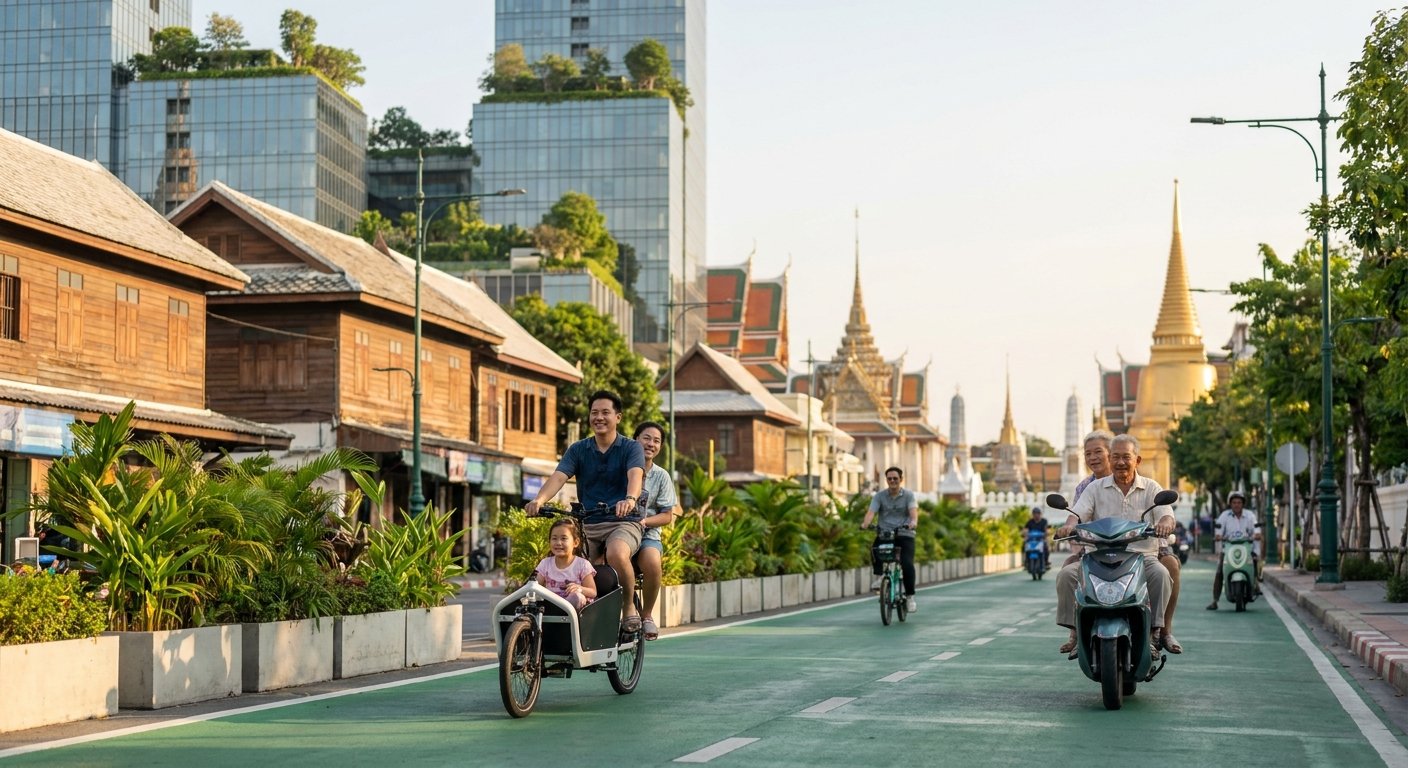 อนาคต Micro-EV ไทย จับตานโยบายเลนจักรยานไฟฟ้าลดมลพิษ