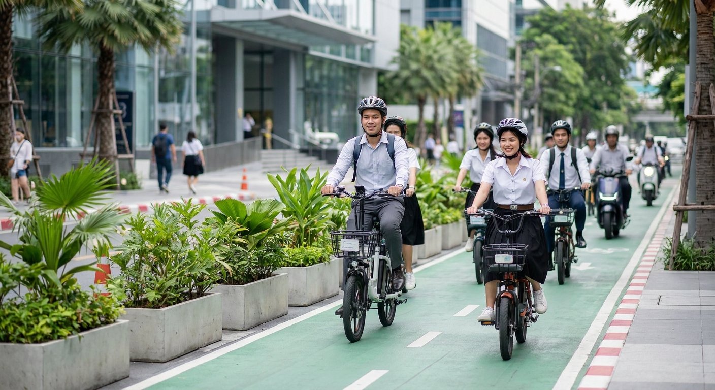ส่องนโยบาย Micro-Mobility เลนจักรยานไฟฟ้า อนาคตเมืองไทย