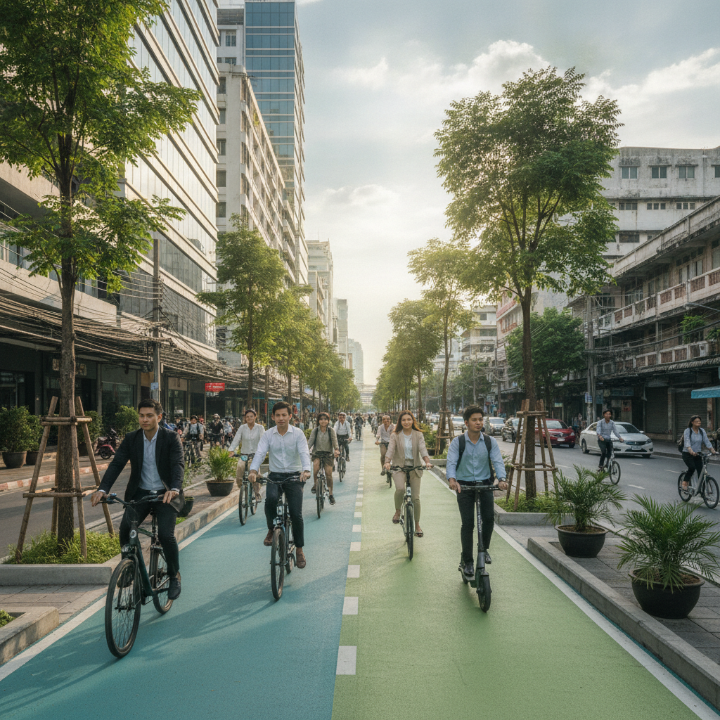 จับตานโยบาย Micro-Mobility หนุน e-Bike สัญจรเมืองปลอดภัย - thailand-micro-mobility-policy-trends-2026
