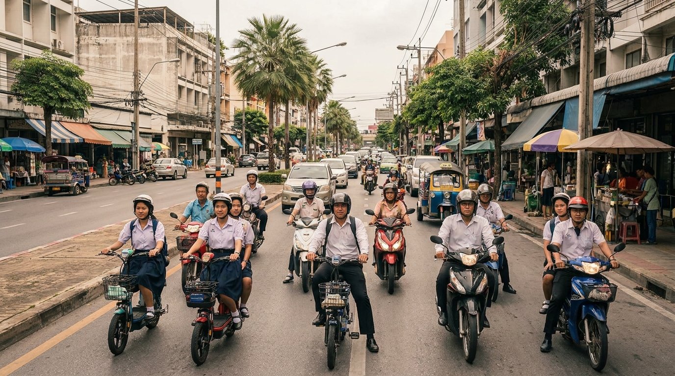 ส่องเทรนด์ Micro-Mobility ไทย e-Bike ทางรอดค่าน้ำมันแพง