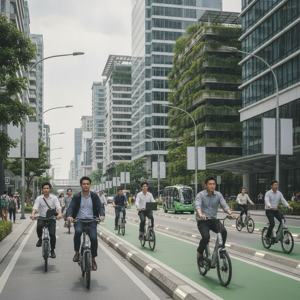 ส่องเทรนด์ Smart City ไทย ดัน E-Bike แก้ปัญหารถติดและฝุ่น - thailand-smart-city-ebike-mobility-trend