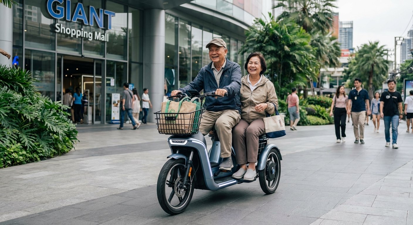 จับตาเทรนด์ e-Bike 3 ล้อ ทางเลือกผู้สูงวัย ปลอดภัย ไม่ล้ม