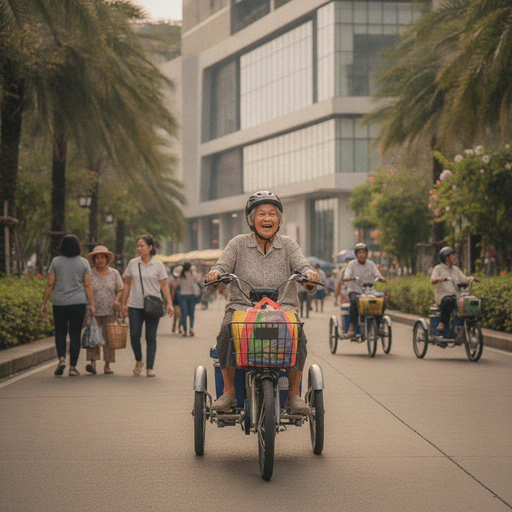 จับตาเทรนด์ e-Bike 3 ล้อ ทางเลือกผู้สูงวัย ปลอดภัย ไม่ล้ม - trends-three-wheel-ebike-elderly