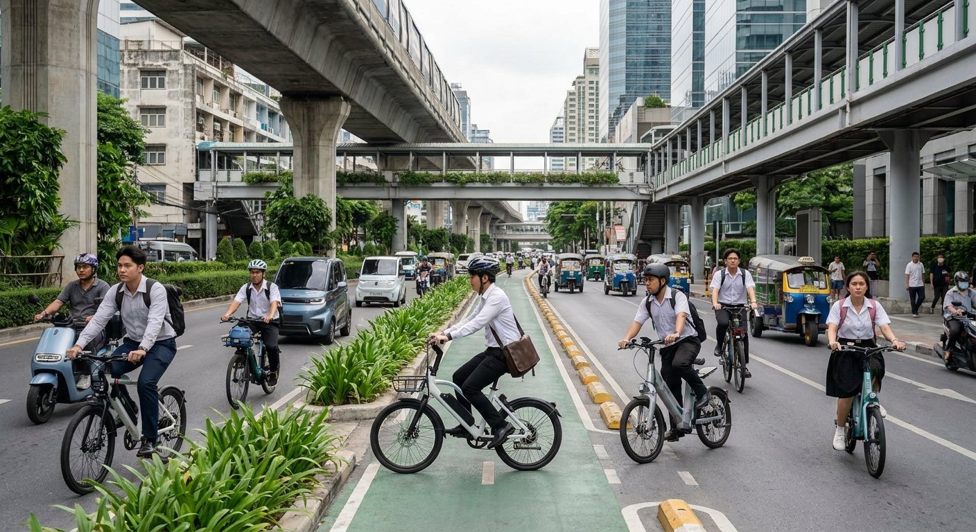 เทรนด์ปี 2027 จักรยานไฟฟ้า ทางรอดคนเมืองยุคน้ำมันแพง