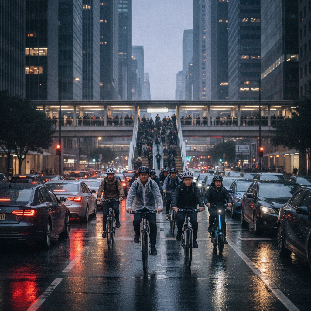 เทรนด์ e-bike ปี 2027 ทางรอดคนเมืองยุคน้ำมันแพง ฝ่ารถติด - urban-ebike-micro-mobility-trends