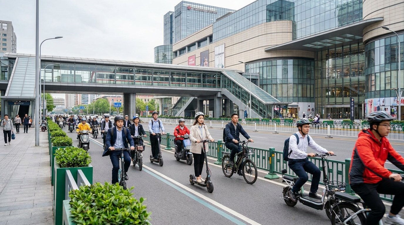 จับตาเลนสัญจรเบา หนุนใช้ E-Bike เชื่อมรถไฟฟ้าปี 2027