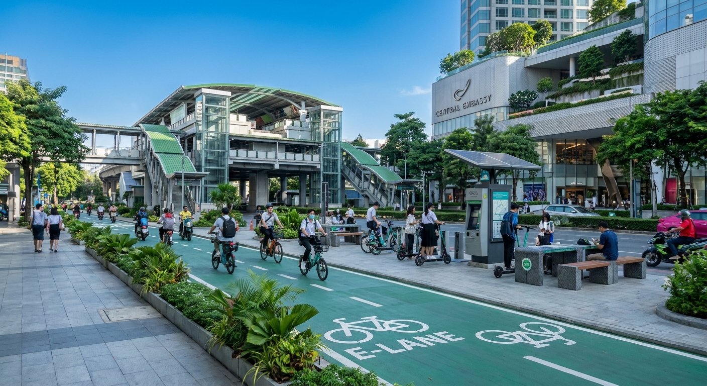 จับตาผังเมืองใหม่ 2027 หนุนเลน e-Bike เชื่อมรถไฟฟ้าทั่วกรุง