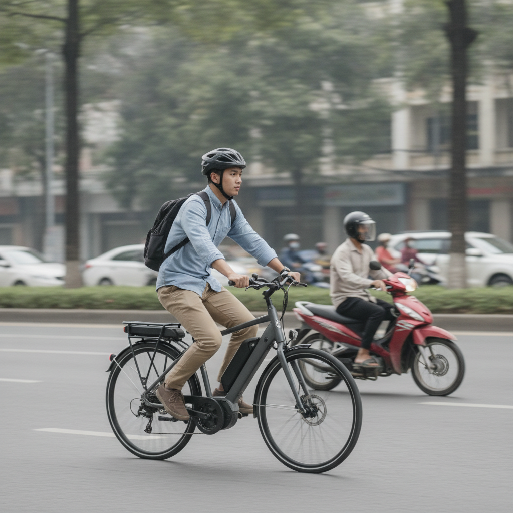 ขี่ e-Bike 100 กม. เสียค่าไฟกี่บาท? เทียบน้ำมัน ประหยัดจริงไหม - ebike-charging-cost-vs-gasoline