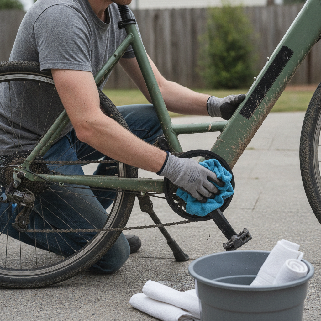 วิธีล้างจักรยานไฟฟ้า e-Bike ถูกวิธี มอเตอร์ไม่พัง ไม่ช็อต - safe-ebike-cleaning-maintenance-guide